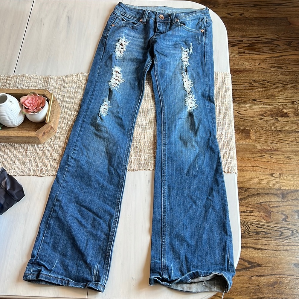 Womens Cowgirl Tuff Bootcut Denim Jeans